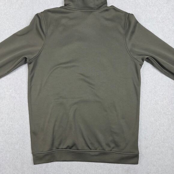 Under Armour Hoodie Mens Size Small Big Logo Dark Forest Green - Picture 9 of 14